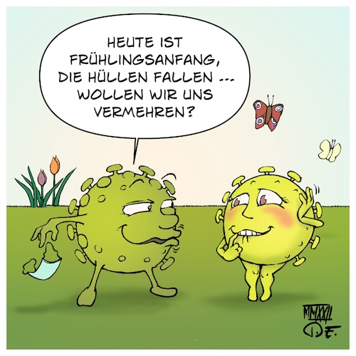 Frühlingsbeginn By Timo Essner Media And Culture Cartoon Toonpool 