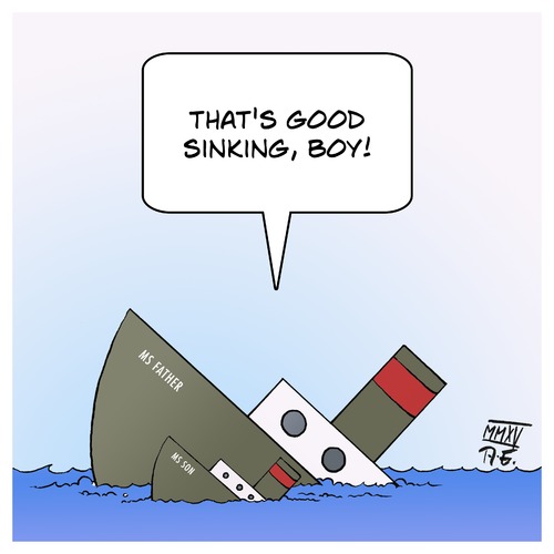 Good Sinking By Timo Essner Nature Cartoon Toonpool