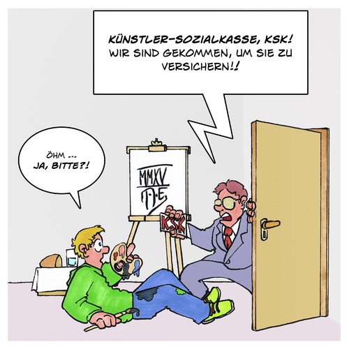 Ksk By Timo Essner Business Cartoon Toonpool 