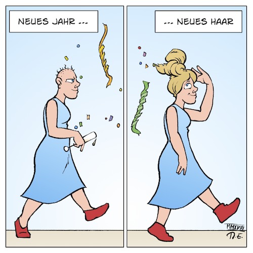 Neues Jahr neues Haar