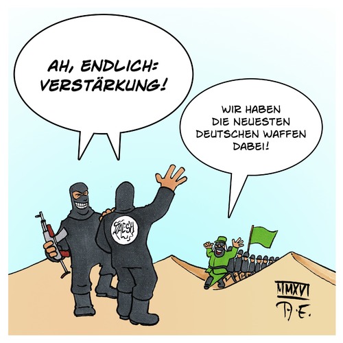 Cartoon: Saudi-Arabien Soldaten Syrien (medium) by Timo Essner tagged saudi,arabien,syrien,soldaten,fußtruppen,unterstützung,terror,finanzierung,cartoon,timo,essner,saudi,arabien,syrien,soldaten,fußtruppen,unterstützung,terror,finanzierung,cartoon,timo,essner