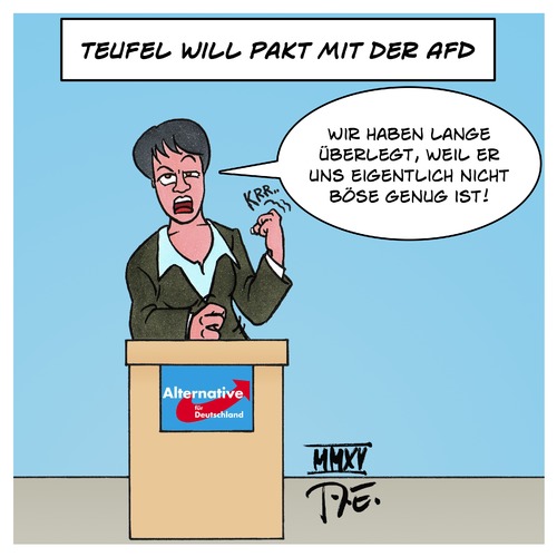 Teufel will Pakt mit der AfD