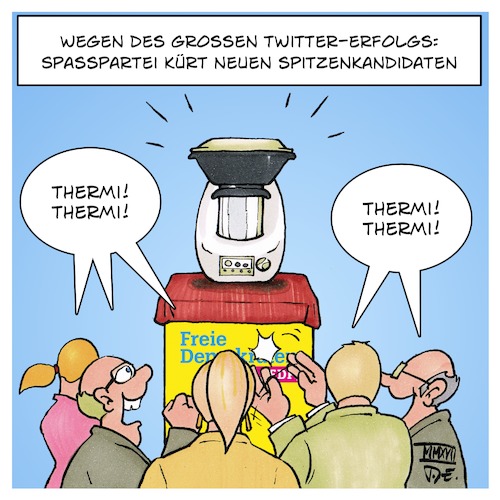 Thermilindner By Timo Essner Media And Culture Cartoon Toonpool 