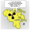 Cartoon: Atomkraft Belgien (small) by Timo Essner tagged atomkraft atomkraftwerk kernkraftwerk tihange doel belgien aachen gau risse reaktor tank kühlwasser eu sicherheit umweltschutz cartoon timo essner