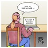 Cartoon: E-Learning (small) by Timo Essner tagged elearning studium uni hochschule universität fernstudium schule lernen bildung weiterbildung ausbildung fortbildung höherer bildungsgrad zweitstudium