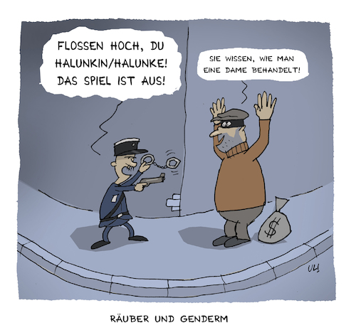 Räuber und Genderm