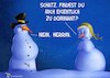 Cartoon: Herrin (small) by Rüsselhase tagged beziehung,schneemann