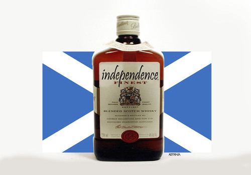 Cartoon: independence (medium) by Lubomir Kotrha tagged scottish,referendum