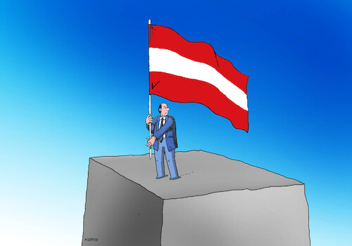 Cartoon: rakusmer24 (medium) by Lubomir Kotrha tagged austria,elections,austria,elections