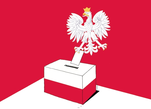 Cartoon: Poland - 13x (medium) by Lubomir Kotrha tagged poland,elections,poland,elections