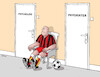 Cartoon: futpsycho (small) by Lubomir Kotrha tagged football,european,championship,2024