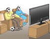 Cartoon: futtv24 (small) by Lubomir Kotrha tagged football,european,championship,2024