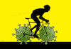 Cartoon: korocyclo (small) by Lubomir Kotrha tagged tour,de,france,sagan,peter