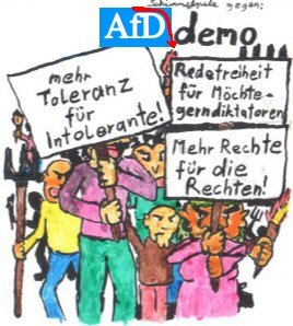 Cartoon: AfD-Demo (medium) by Schimmelpelz-pilz tagged afd,alternative,für,deutschland,demo,demonstration,massenhysterie,masse,rechts,rechte,nazis,neonazis,nazi,faschisten,fascho,faschist,rechtsradikal,rechtsradikale,nationalist,nationalisten,fackel,feuer,flamme,mistgabel,volkshetze,bauernaufstand,wütend