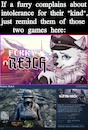 Cartoon: Furry Nazis MEME (small) by Schimmelpelz-pilz tagged meme,furry,neonazi,nazi,neonazis,nazis,neo,neos,reich,freak,freaks,rechtsradikal,right,winged,idiot,steam,spiel,spiele,game,games,computerspiel,computerspiele,verrückt,crazy,intoleranz,intolerance,bekloppt