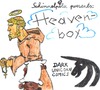 Cartoon: Heavenboy (small) by Schimmelpelz-pilz tagged heavenboy,hellboy,mike,mignola,comic,comicheld,held,himmel,hölle,teufel,gott,mönch,tonsur,kissen,teddybär,kuscheltier,kreuz,kruzifix,wolken,satire,parodie,kutte,rosenkranz,heiligenschein,heilig,kissenarm,göttlich,dark,horse,unicorn,holy,monk,heaven,hell