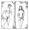 Cartoon: Bastardparadies I (small) by puvo tagged bastard,paradise,paradies,adam,eve,eva,snake,schlange