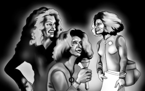 Cartoon: Sylvia Rivera (medium) by javierhammad tagged lgtbq,gay,stonewall,pride,trans,transrights,rebellion,rights,lgtbq,gay,stonewall,pride,trans,transrights,rebellion,rights