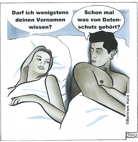 Cartoon: Datenschutz (medium) by BAES tagged mann,frau,paar,beziehung,geschlechter,angst,datenschutz,geheim,mann,frau,paar,sex,beziehung,geschlechter,angst,datenschutz,geheim