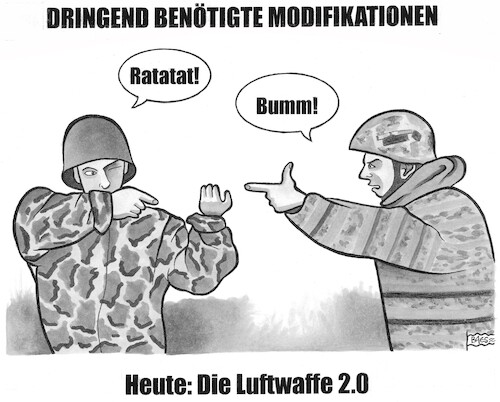 Cartoon: Luftwaffe 2.0 (medium) by BAES tagged krieg,waffen,abrüsten,kämpfen,luftwaffe,soldaten,russland,ukraine,israel,palästina,frieden,krieg,waffen,abrüsten,kämpfen,luftwaffe,soldaten,russland,ukraine,israel,palästina,frieden