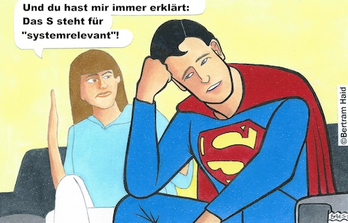 Superman in der Krise