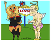 Cartoon: Lost Vegas (small) by JohnnyCartoons tagged vegas showgirl cupid sex