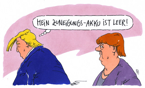 Cartoon: akku (medium) by Andreas Prüstel tagged usa,deutschland,trump,merkel,arbeitsbesuch,distanz,abneigung,cartoon,karikatur,andreas,pruestel,usa,deutschland,trump,merkel,arbeitsbesuch,distanz,abneigung,cartoon,karikatur,andreas,pruestel