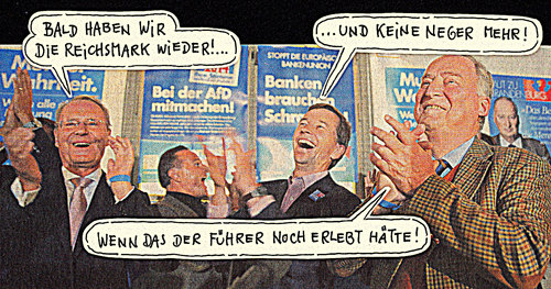 Cartoon: auf gehts! (medium) by Andreas Prüstel tagged pruestel,andreas,collage,cartoon,thüringen,brandenburg,landtagswahlen,afd,afd,landtagswahlen,brandenburg,thüringen,cartoon,collage,andreas,pruestel