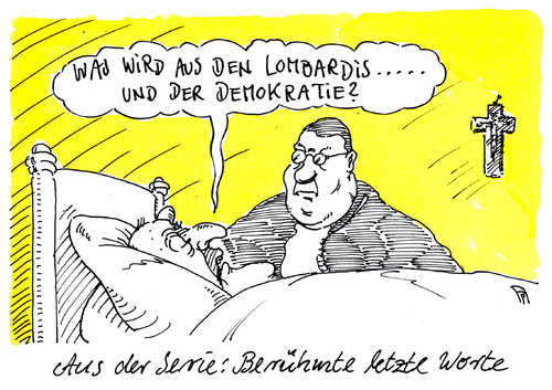 Cartoon: die lombardis (medium) by Andreas Prüstel tagged demokratie,sorge,letzte,worte,tod,dsds,rtl,pseudodünnschißpromis,lombardis,cartoon,karikatur,andreas,pruestel,demokratie,sorge,letzte,worte,tod,dsds,rtl,pseudodünnschißpromis,lombardis,cartoon,karikatur,andreas,pruestel