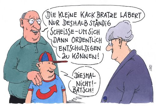 Cartoon: diesmal nicht (medium) by Andreas Prüstel tagged afd,gauland,rechtsradikalismus,rassismus,integrationsbeuftragte,özoguz,türkei,entsorgung,cartoon,karikatur,andreas,pruestel,afd,gauland,rechtsradikalismus,rassismus,integrationsbeuftragte,özoguz,türkei,entsorgung,cartoon,karikatur,andreas,pruestel