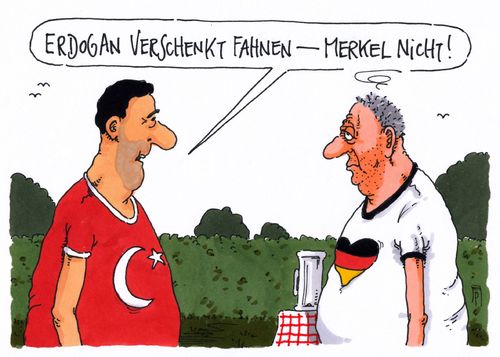 Cartoon: fahnen (medium) by Andreas Prüstel tagged erdogan,türkei,großkundgebung,fahnen,deutschtürken,erdoganfans,merkel,suff,cartoon,karikatur,andreas,pruestel,erdogan,türkei,großkundgebung,fahnen,deutschtürken,erdoganfans,merkel,suff,cartoon,karikatur,andreas,pruestel