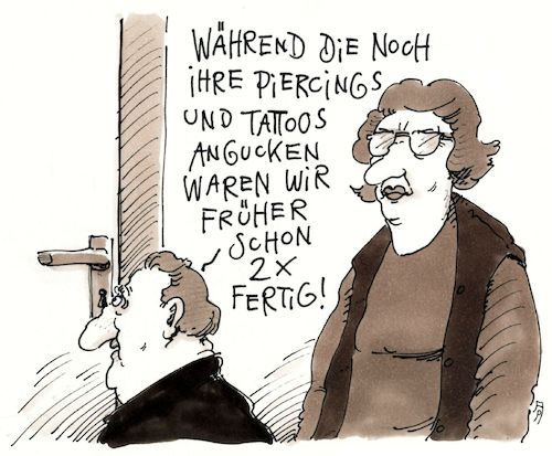 früher