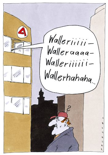 Cartoon: hartzer lied (medium) by Andreas Prüstel tagged jobcenter,hartz,vier,arbeitslose,cartoon,karikatur,andreas,pruestel,jobcenter,hartz,vier,arbeitslose,cartoon,karikatur,andreas,pruestel