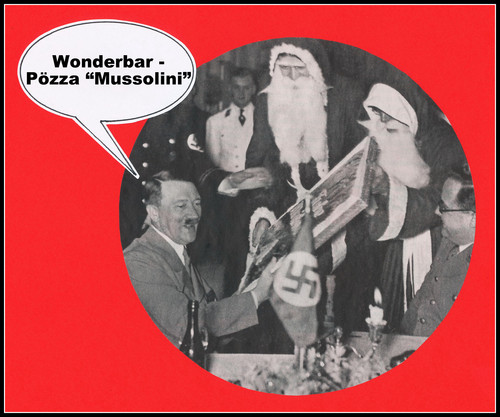 Cartoon: heil iger abend (medium) by Andreas Prüstel tagged weihnachten,heiliger,abend,weihnachtsmann,geschenk,hitler,pizza,mussolini,cartoon,karikatur,andreas,pruestel,weihnachten,heiliger,abend,weihnachtsmann,geschenk,hitler,pizza,mussolini,cartoon,karikatur,andreas,pruestel