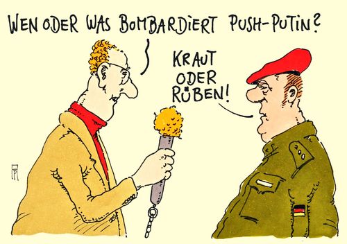 Cartoon: push-putin (medium) by Andreas Prüstel tagged putin,russland,syrien,assad,is,opposition,bombardierung,cartoon,karikatur,andreas,pruestel,putin,russland,syrien,assad,is,opposition,bombardierung,cartoon,karikatur,andreas,pruestel