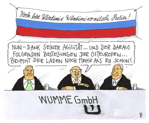 Cartoon: putin usw. (medium) by Andreas Prüstel tagged krimkonflikt,ukraine,rußland,osteuropa,bedrohung,aufrüstung,deutsche,waffen,rüstungsindustrie,putin,cartoon,karikatur,andreas,pruestel,krimkonflikt,ukraine,rußland,osteuropa,bedrohung,aufrüstung,deutsche,waffen,rüstungsindustrie,putin,cartoon,karikatur,andreas,pruestel