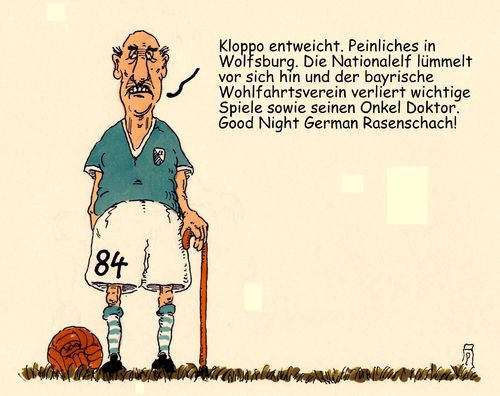 Cartoon: rasenschach (medium) by Andreas Prüstel tagged fußball,nationalelf,vfl,wolfsburg,fc,bayern,münchen,borussia,dortmund,jürgen,klopp,müller,wohlfahrt,mannschaftsarzt,rücktritte,rasenschach,cartoon,karikatur,andreas,pruestel,fußball,nationalelf,vfl,wolfsburg,fc,bayern,münchen,borussia,dortmund,jürgen,klopp,müller,wohlfahrt,mannschaftsarzt,rücktritte,rasenschach,cartoon,karikatur,andreas,pruestel