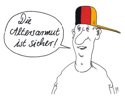 Cartoon: rentenaussicht (medium) by Andreas Prüstel tagged rente,kleinstrentner,altersarmut,junge,generation,cartoon,karikatur,andreas,pruestel,rente,kleinstrentner,altersarmut,junge,generation,cartoon,karikatur,andreas,pruestel