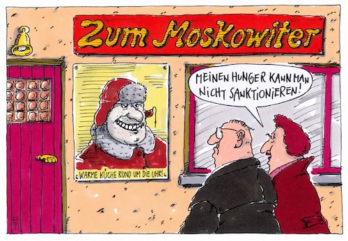 Cartoon: sanktionen (medium) by Andreas Prüstel tagged wirtschaftssanktionen,russland,nordkorea,moskowiter,cartoon,karikatur,andreas,pruestel,wirtschaftssanktionen,russland,nordkorea,moskowiter,cartoon,karikatur,andreas,pruestel