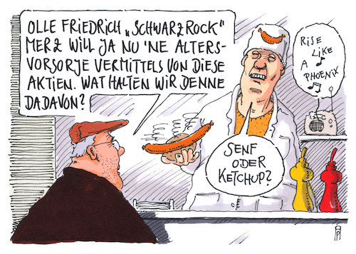 Cartoon: schwarzrock merz (medium) by Andreas Prüstel tagged cdu,vorsitz,kandidat,friedrich,merz,blackrock,altersvorsorge,rentner,aktien,cartoon,karikatur,andreas,pruestel,cdu,vorsitz,kandidat,friedrich,merz,blackrock,altersvorsorge,rentner,aktien,cartoon,karikatur,andreas,pruestel