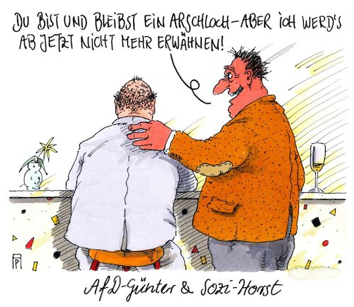 Cartoon: stiller prüffall (medium) by Andreas Prüstel tagged afd,verfassungsschutz,prüffall,cartoon,karikatur,andreas,pruestel,afd,verfassungsschutz,prüffall,cartoon,karikatur,andreas,pruestel