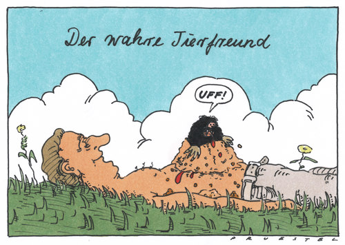 Cartoon: tierliebe (medium) by Andreas Prüstel tagged natur,maulwurfshügel,maulwurf,tierfreund,tierliebe,tierliebe,maulwurf,tierfreund,maulwurfshügel,natur