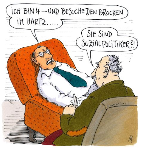 Cartoon: traumdeutung (medium) by Andreas Prüstel tagged psychotherapie,traumdeutung,sozialpolitiker,hartzvier,harz,brocken,cartoon,karikatur,andreas,pruestel,psychotherapie,traumdeutung,sozialpolitiker,hartzvier,harz,brocken,cartoon,karikatur,andreas,pruestel