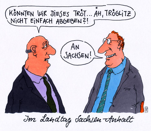 Cartoon: tröglitz (medium) by Andreas Prüstel tagged tröglitz,sachsen,anhalt,brandanschlag,asylantenheim,flüchtlinge,fremdenfeindlichkeit,landtag,cartoon,karikatur,andreas,pruestel,tröglitz,sachsen,anhalt,brandanschlag,asylantenheim,flüchtlinge,fremdenfeindlichkeit,landtag,cartoon,karikatur,andreas,pruestel