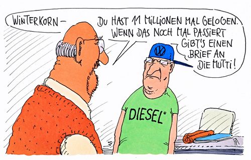 Cartoon: winterkorn (medium) by Andreas Prüstel tagged vw,abgase,betrug,usa,martin,winterkorn,dieselfahrzeuge,volkswagen,cartoon,karikatur,andreas,pruestel,vw,abgase,betrug,usa,martin,winterkorn,dieselfahrzeuge,volkswagen,cartoon,karikatur,andreas,pruestel