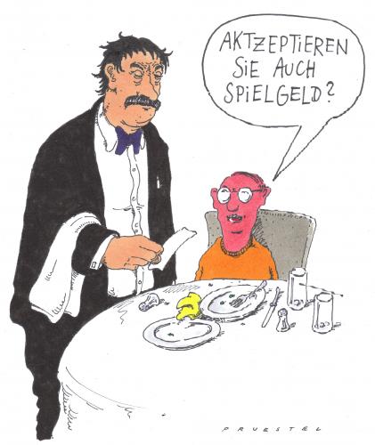 Cartoon: zeche (medium) by Andreas Prüstel tagged kind,restaurant,spielgeld,zeche,rechnung,gastronomie,essen,ober,kellner,kind,kinder,spielgeld,monopoly,geld,finanzen,finanzierung,finanzmarkt,wirtschaft,bezahlen,zahlen,bestellung,finanzkrise,wirtschaftskrise,konjunktur