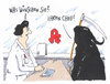 Cartoon: apotheker (small) by Andreas Prüstel tagged apotheke,apotheker,tod,cartoon,karikatur,abdreas,pruestel