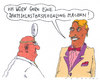 Cartoon: spiegelung (small) by Andreas Prüstel tagged arzt,patient,eitelkeit,spiegel,selbstbespiegelung,darmspiegelung