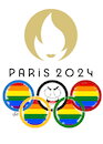 Cartoon: Paris Olympics 2024 (small) by handren khoshnaw tagged handren khoshnaw paris2024 olympics sports immorality