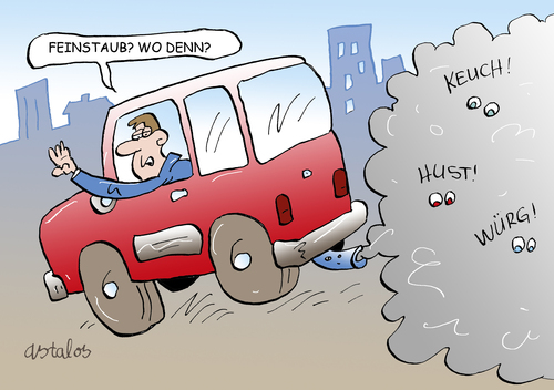 Bildergebnis für feinstaub cartoons